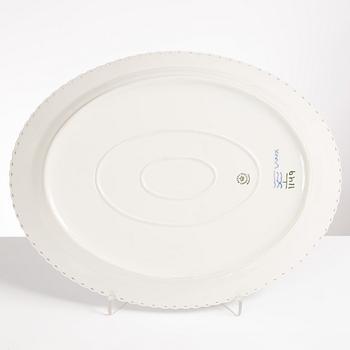 A 'Blue fluted' porcelain serving dish, Royal Copenhagen, Denmark 1969-1974.