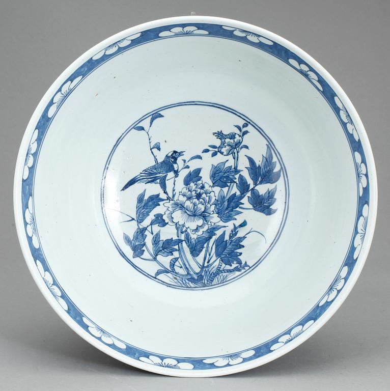 BÅLSKÅL, porslin, Kina, 1800-tal.