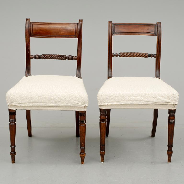 STOLAR, 14st, empirstil, 1900-talets andra hälft.