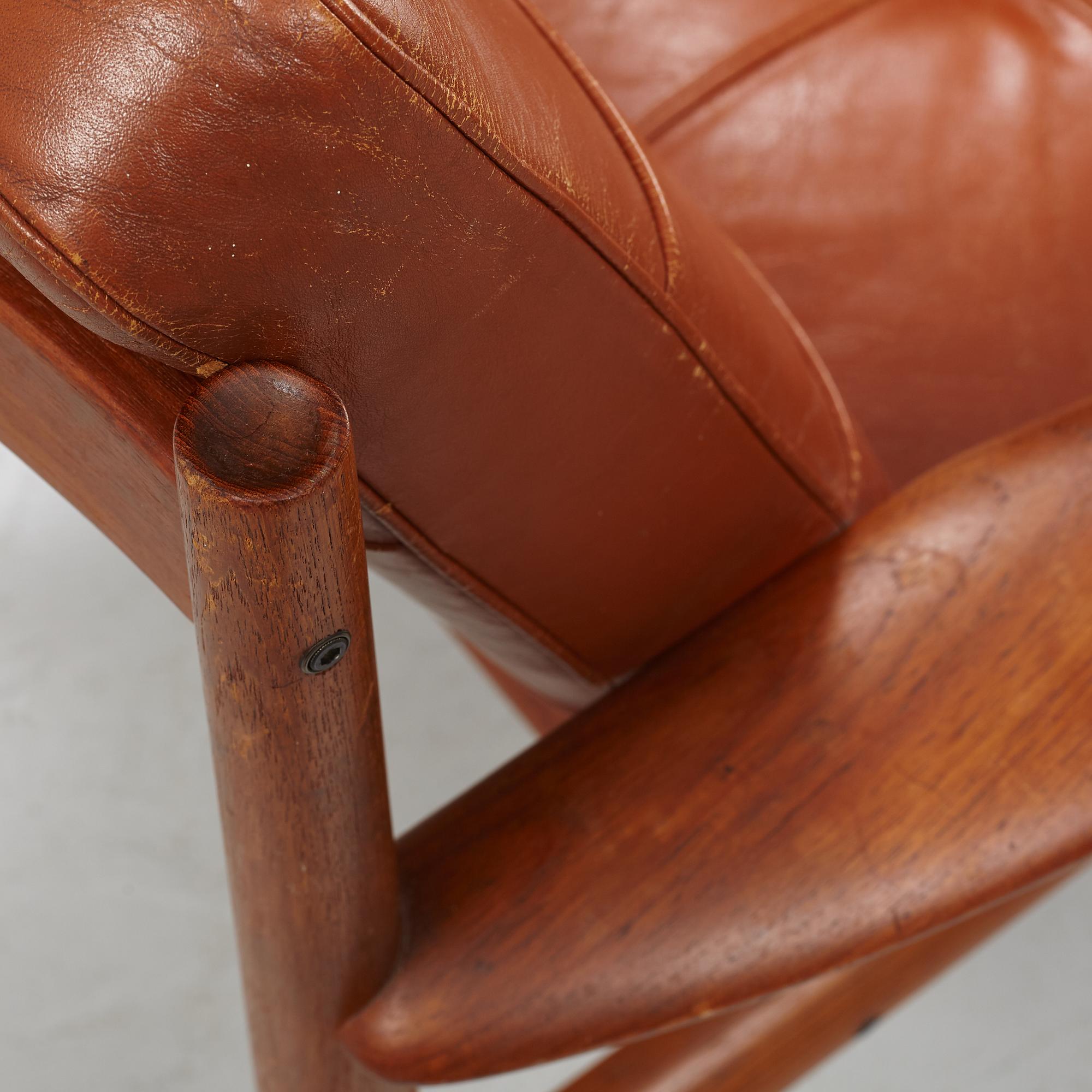 Grete Jalk. fåtölj, modell 118, France & Son, Danmark, 1950/60-tal.