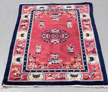 Rug, old China, ca 155 x 95 cm.