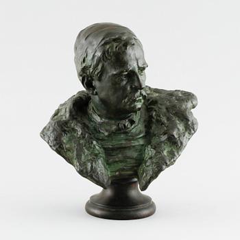 INGEL FALLSTEDT, a bronze sculpture, signed.