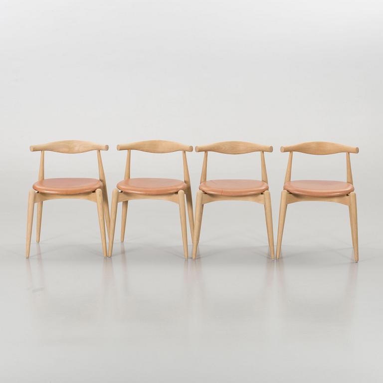 HANS J. WEGNER, chairs 4 st, "CH 20", for Carl Hansen & Søn.