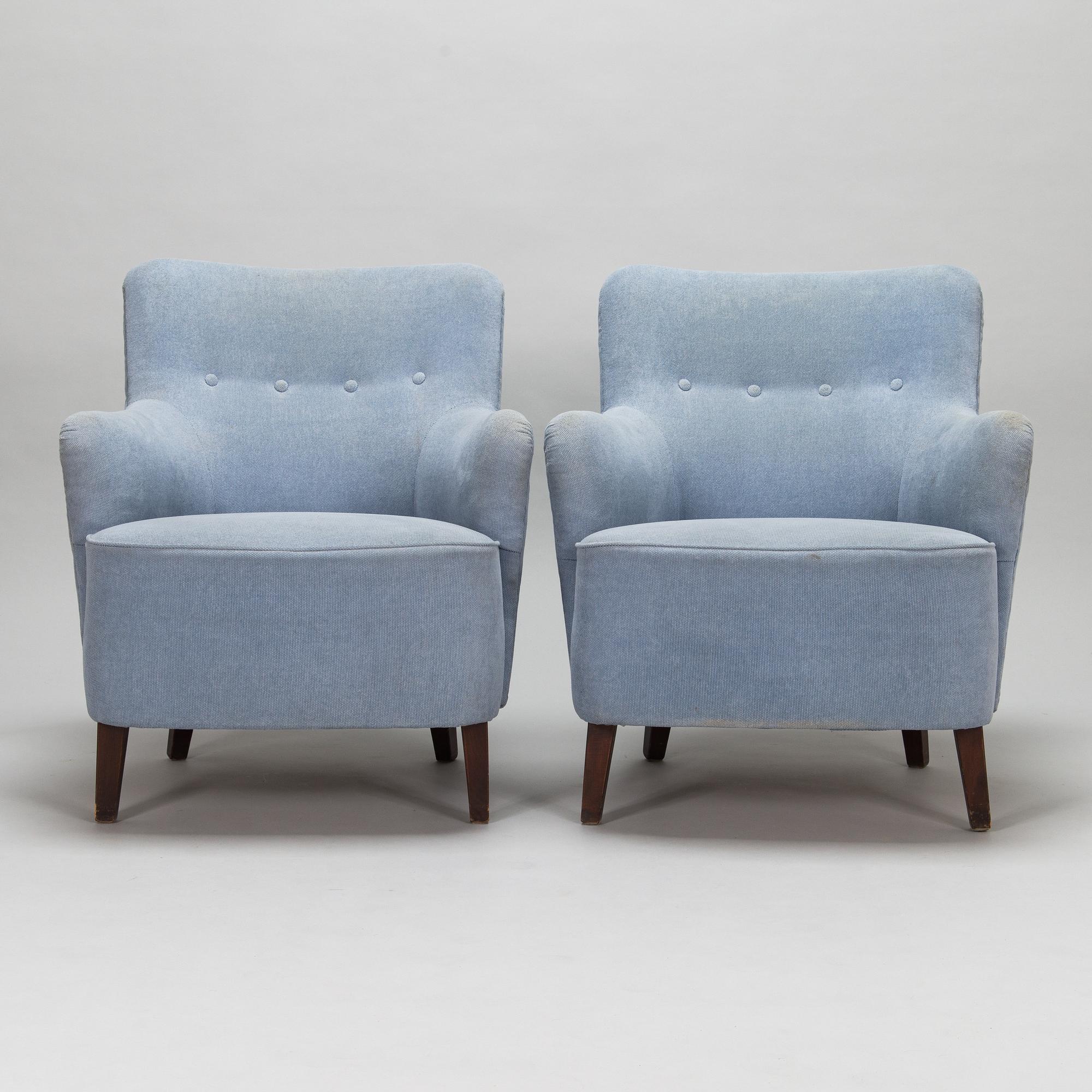 Nojatuolipari, 1900-luvun puoliväli.