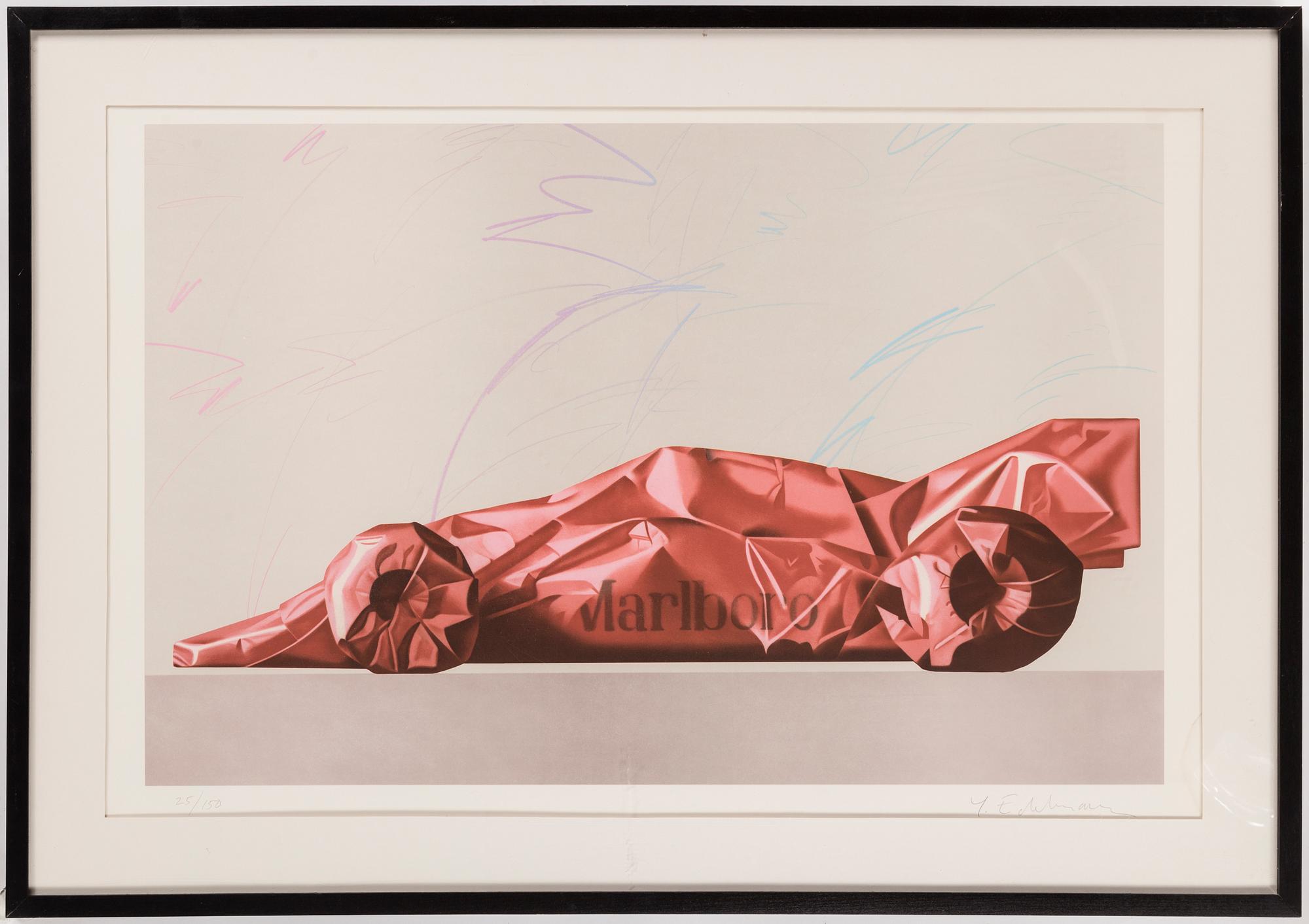 YRJÖ EDELMANN, lithograph, signed and numbered 25/150.