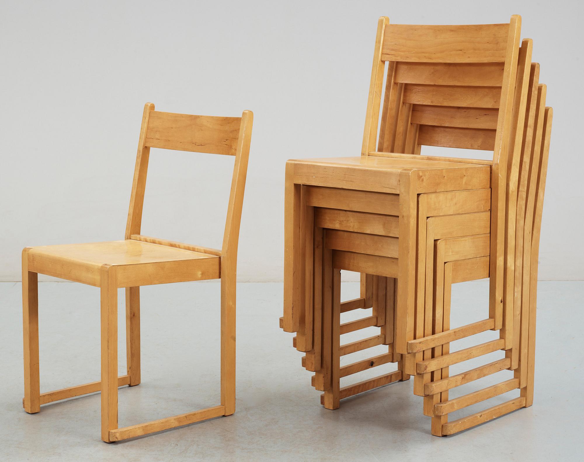 STOLAR, 6 st, Sven Markelius, 1930/40-tal.