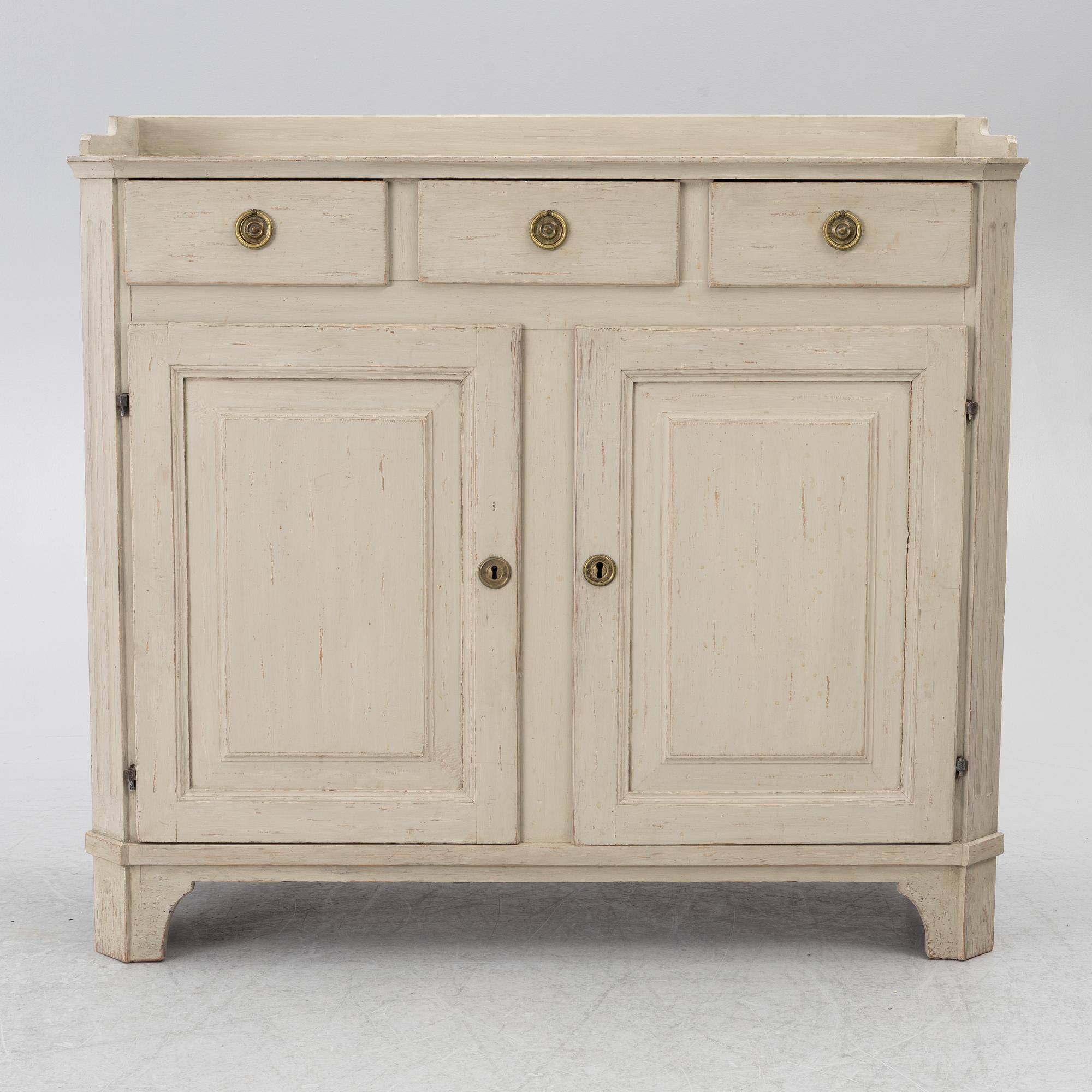 Sideboard, late Gustavian, late 18th century.