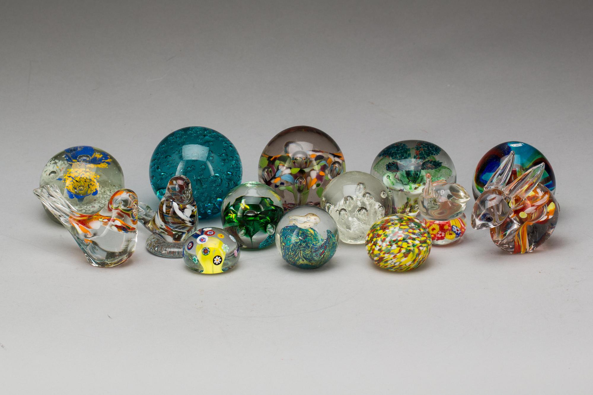 BREVPRESSAR, 14 st, glas, 1900-tal.