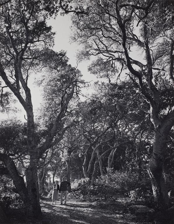 Ansel Adams, 'Mr. and Mrs. William E. Colby, Big Sur, California 1956'.