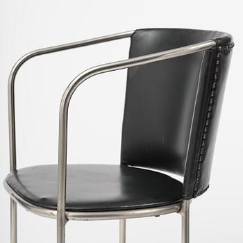 Axel Einar Hjorth, a rare pair of armchairs, Nordiska Kompaniet, 1930.