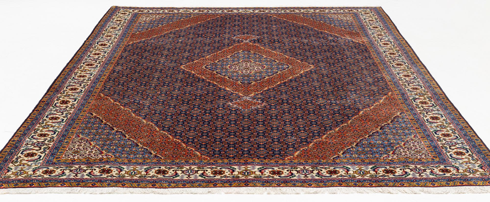An Ardabil carpet, ca 335 x 240 cm.