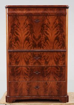 CHIFFONJE, senempire, omkring 1800-talets mitt.