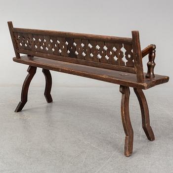 VÄNDBÄNK, allmoge, 1800-tal.