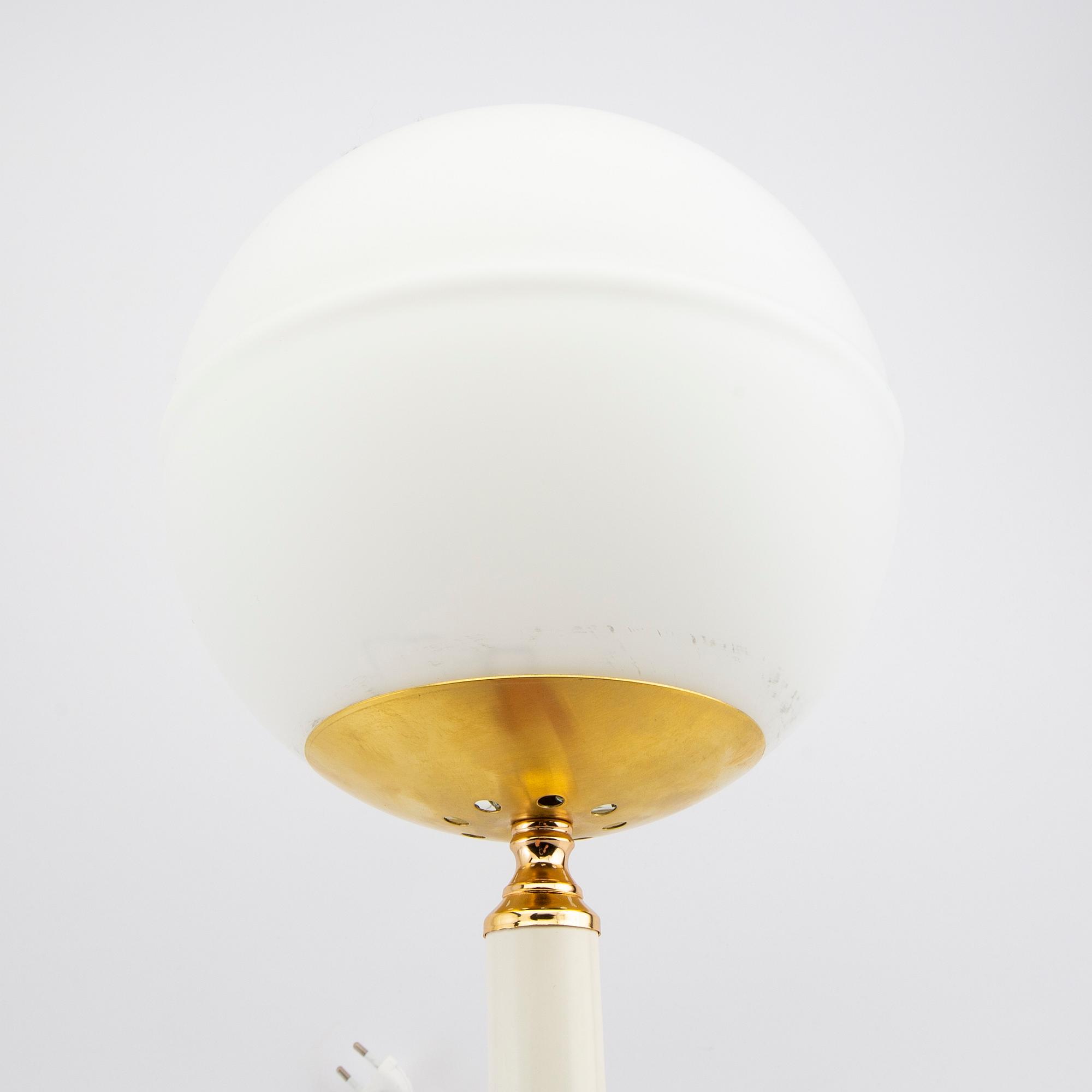 A table lamp later part of the 20th century.