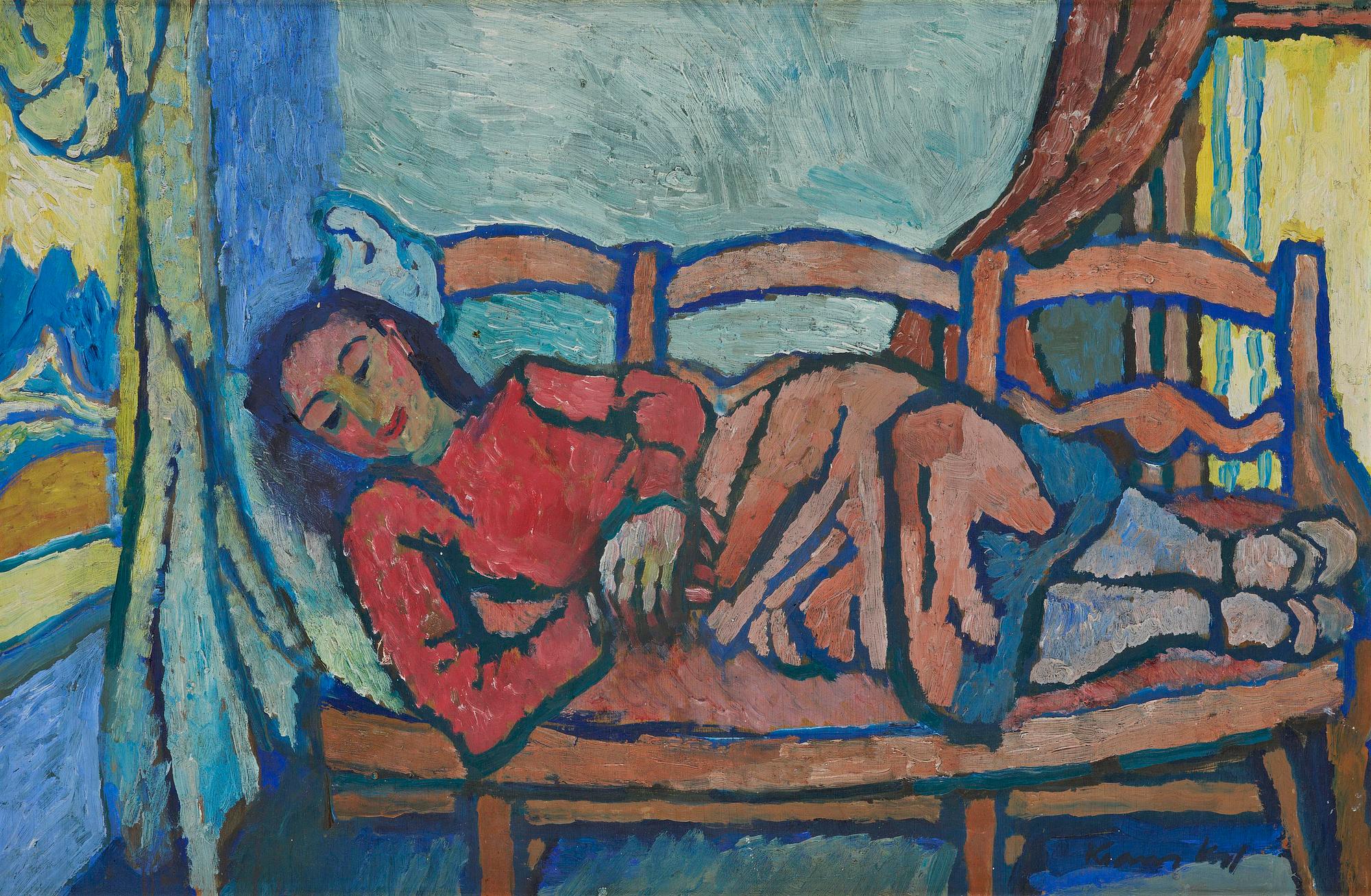 Bruno Krauskopf, Liggande modell.