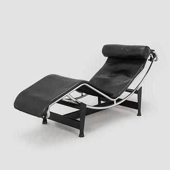Charlotte Perriand & Le Corbusier, an 'LC4' lounge chair, Cassina, Italy.