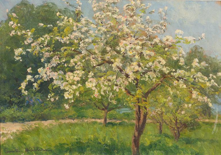 Charlotte Wahlström, "Äppelblom".