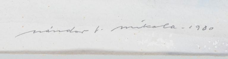 Nandor Mikola, Vinterlandskap.