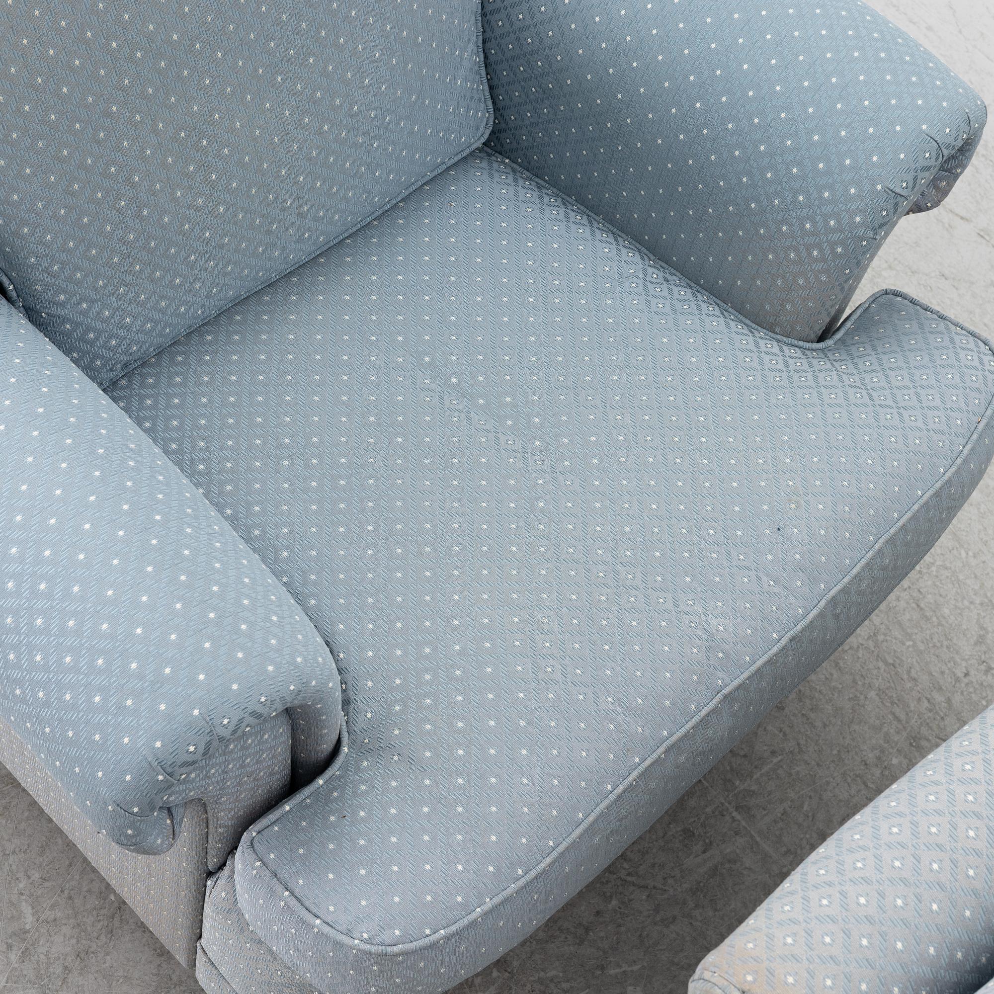 Bröderna Andersson, a pair of 'Oxford' armchairs, second half of the 20th Century.