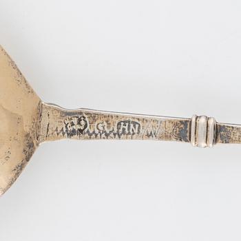 A Swedish Silver Spoon, mark of Henrik Nourin, Norrköping 1742.