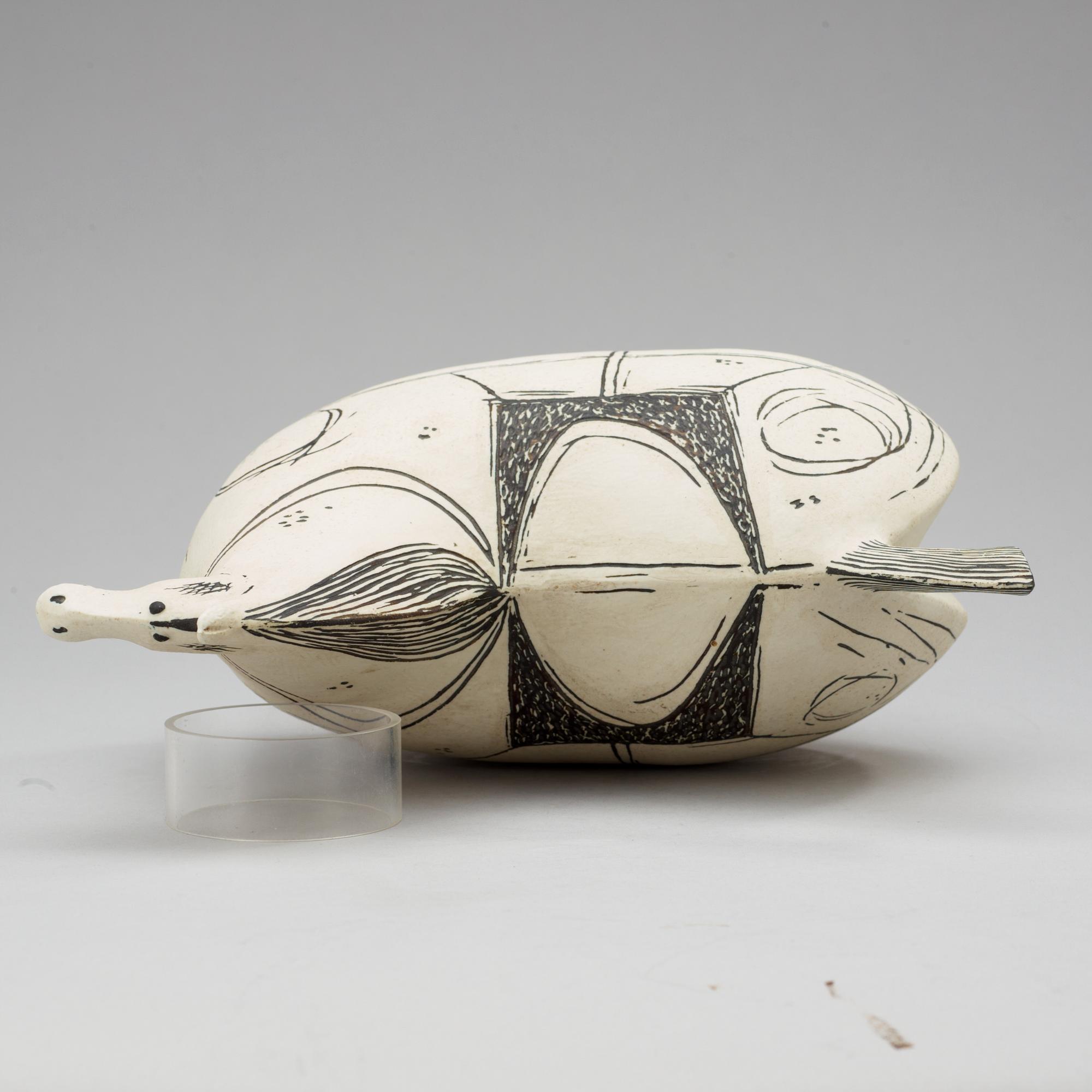 A Stig Lindberg stoneware figure, "Springare", Gustavsberg studio.