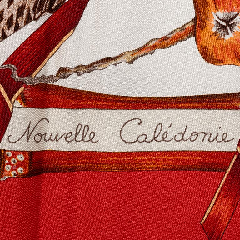Hermès, scarf, "Jardin Créole".