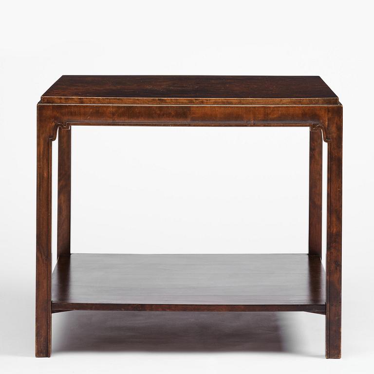 Anton Aurelius, a rare side table model "711/10", Svenska Möbelfabrikerna, Bodafors, 1930s.