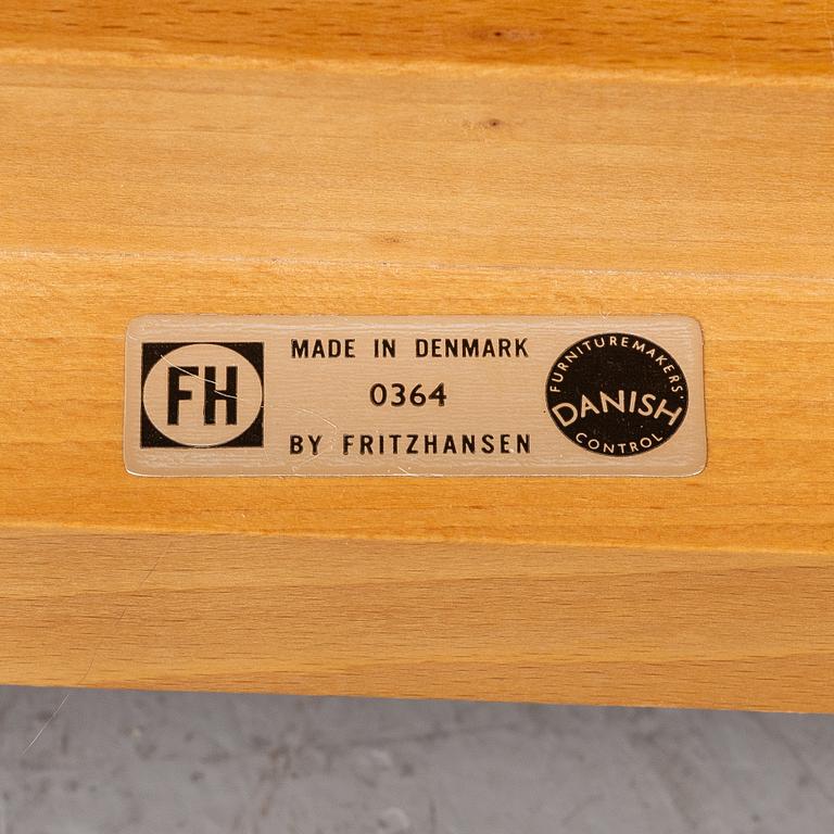 Børge Mogensen, soffa, "Tremme", Fritz Hansen, Danmark 1960/70-tal.
