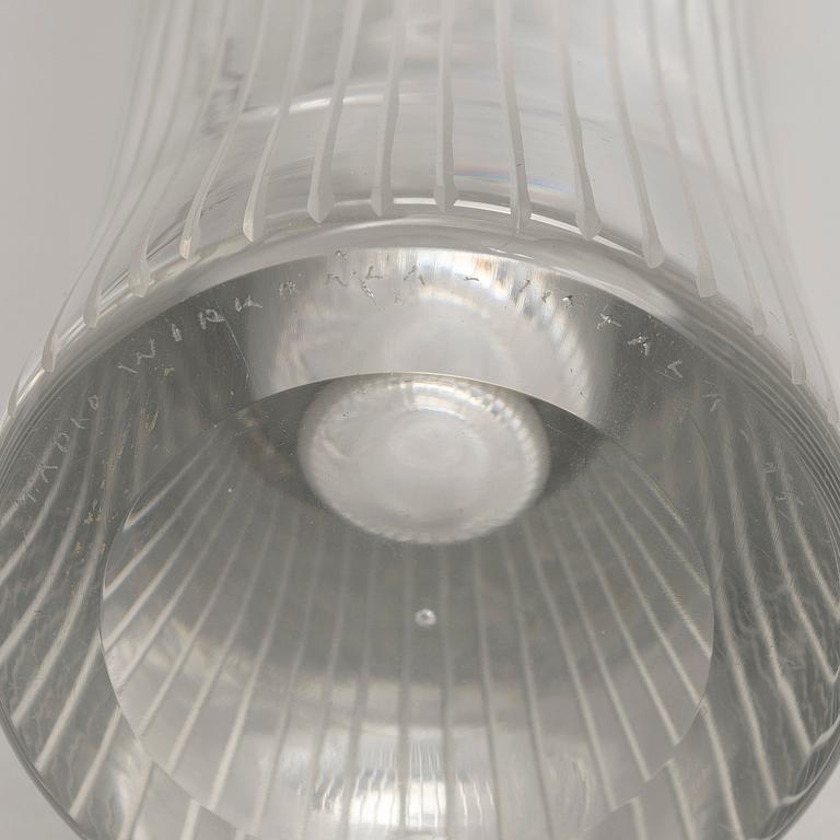 Tapio Wirkkala, vas, modell 3561, signerad Tapio Wirkkala Iittala -55.