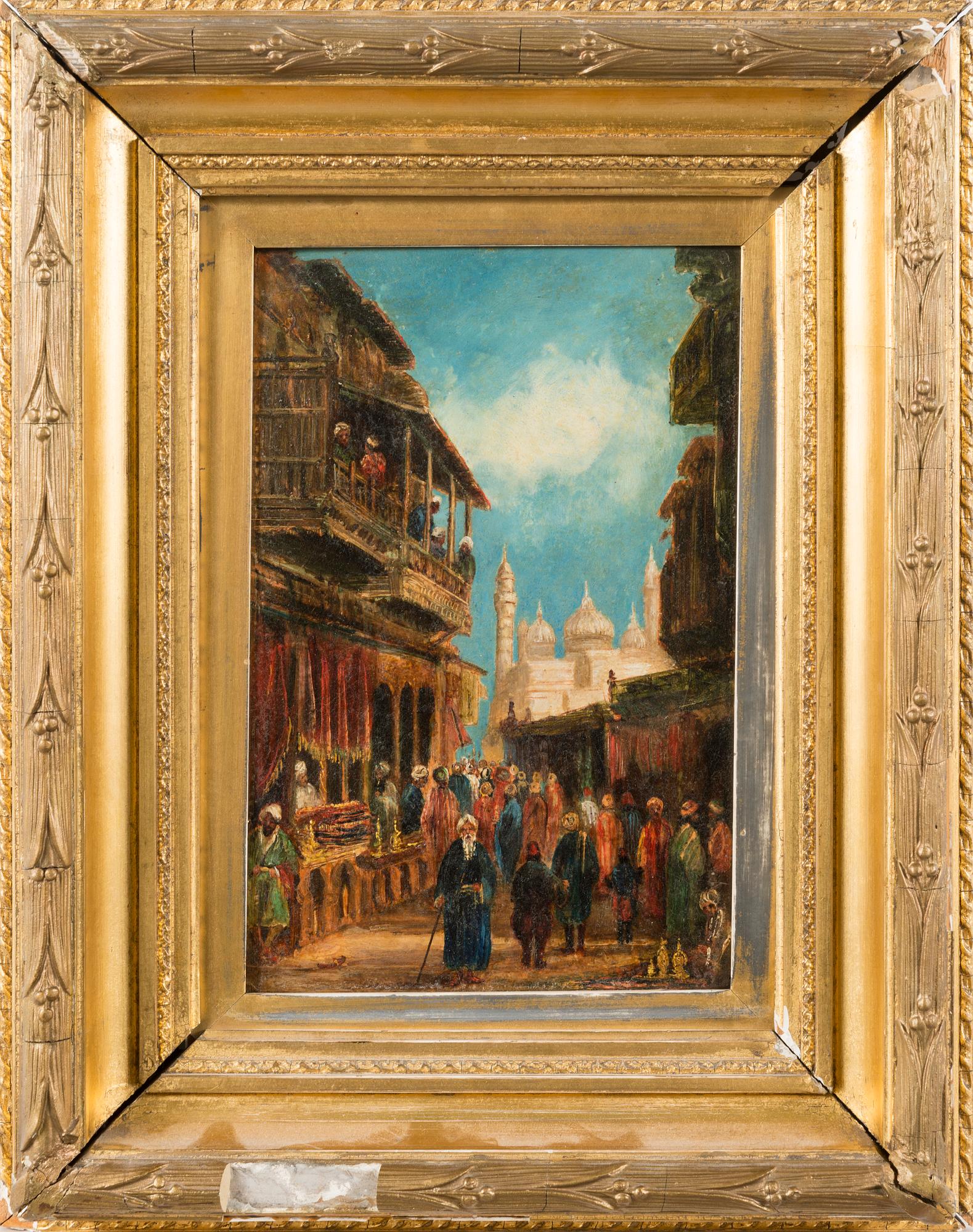 WILLIAM JAMES MULLER, oil on panel, signed and dated -43.