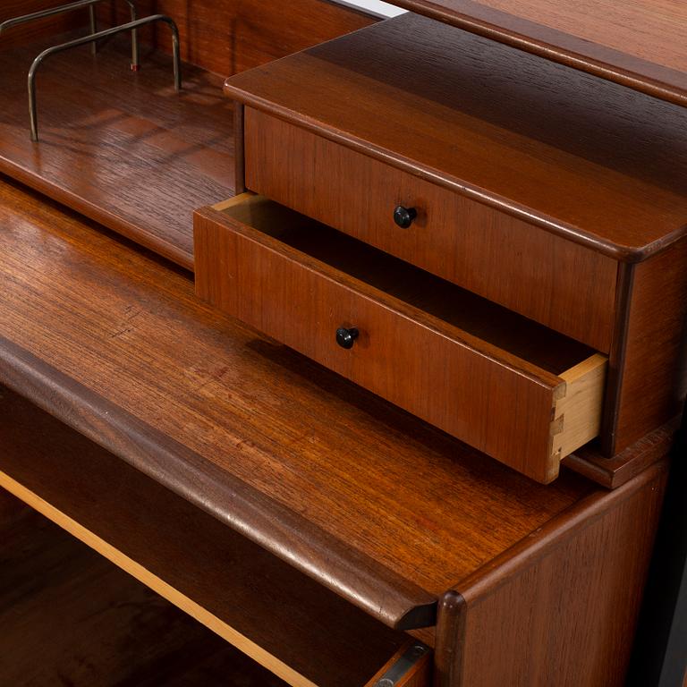 BOKHYLLA, teak, 1950-tal.