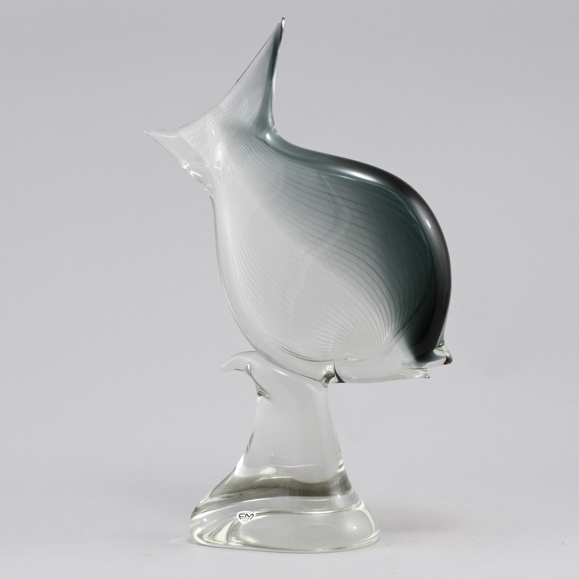 FIGURIN, FM Konstglas, Ronneby, 1900-talets andra hälft.
