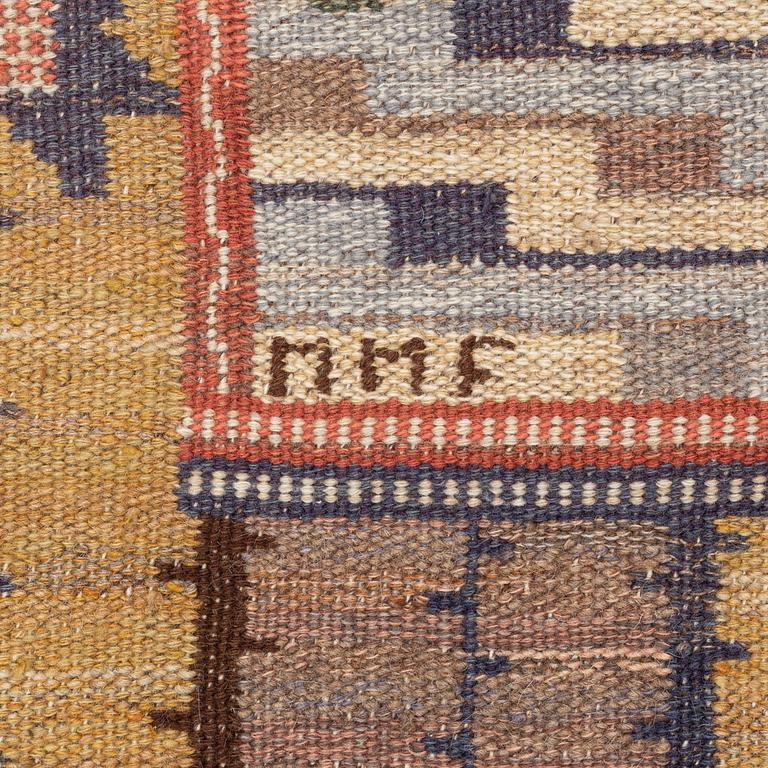 Märta Måås-Fjetterström, a drape, 'Perugia' flat weave, c 247 x 150 cm, signerad MMF.