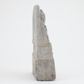 STELE, stenarbete, Tang-stil, Kina, 1800-tal.