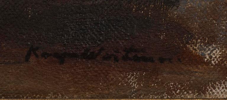 KAAPO WIRTANEN, öljy kankaalle, sign.