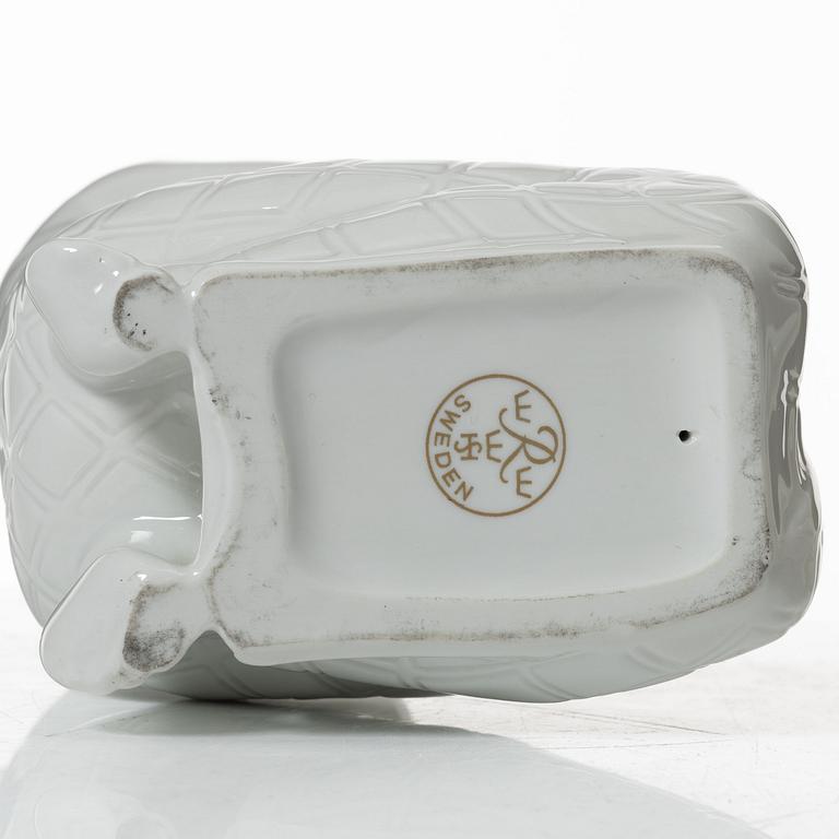 Harald Salomon, Figurines and bowls, 5 pieces, porcelain, Rörstrand.