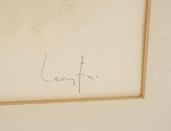 LEONOR FINI, färglitografi, signerad och numrerad HC X/XX.