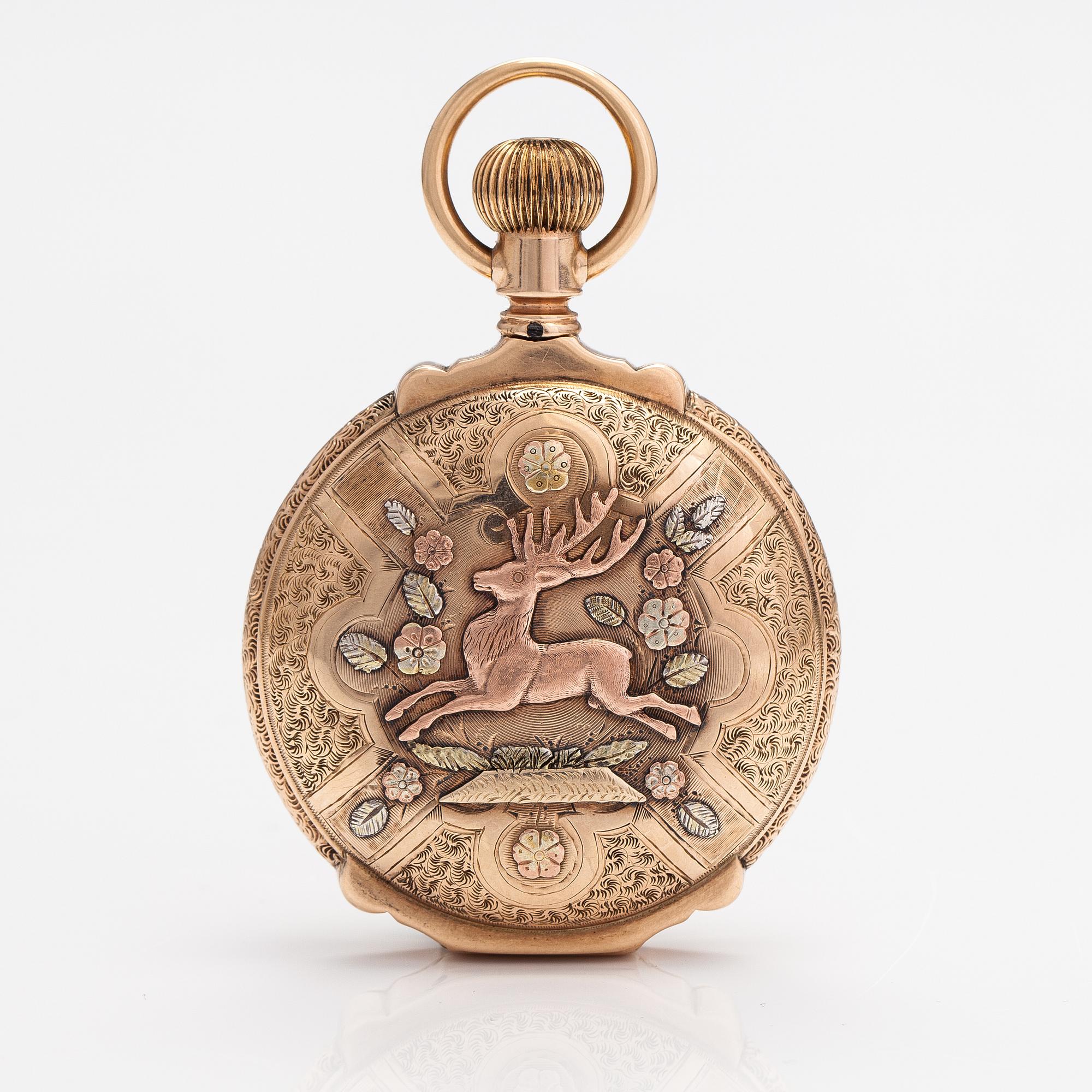 Elgin, pocket watch, 54 mm.
