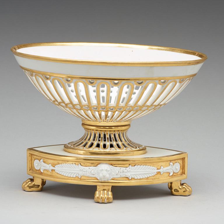 A French Empire chestnut basket, early 19th Century.