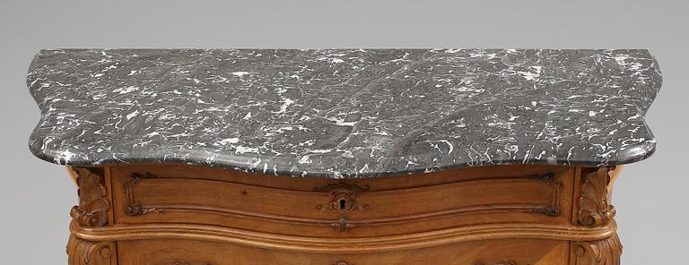 SKÅP/MEUBLE D'APPUI, rokokostil, omkr år 1900.