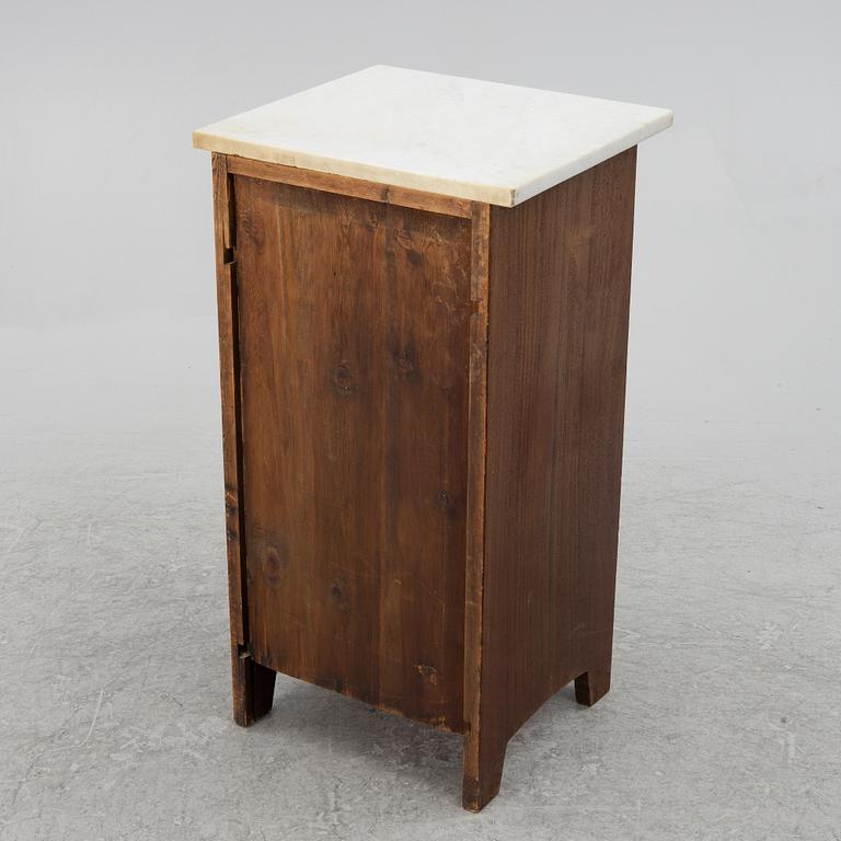 A bedside table, early 20th Century.