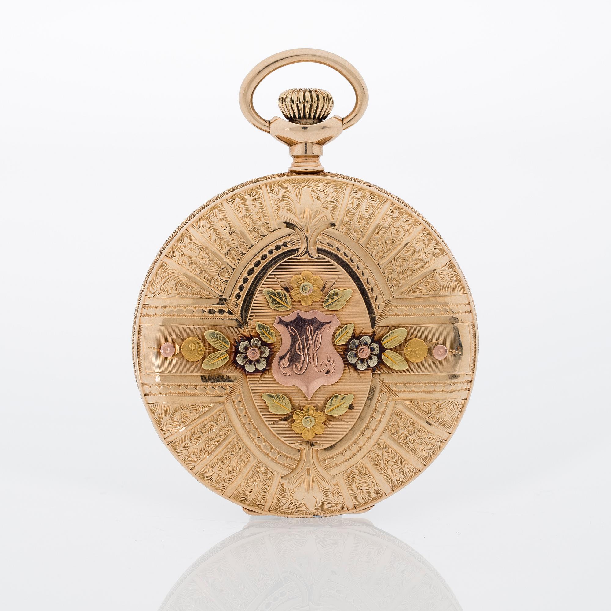 WALTHAM, pocket watch, 48 mm.