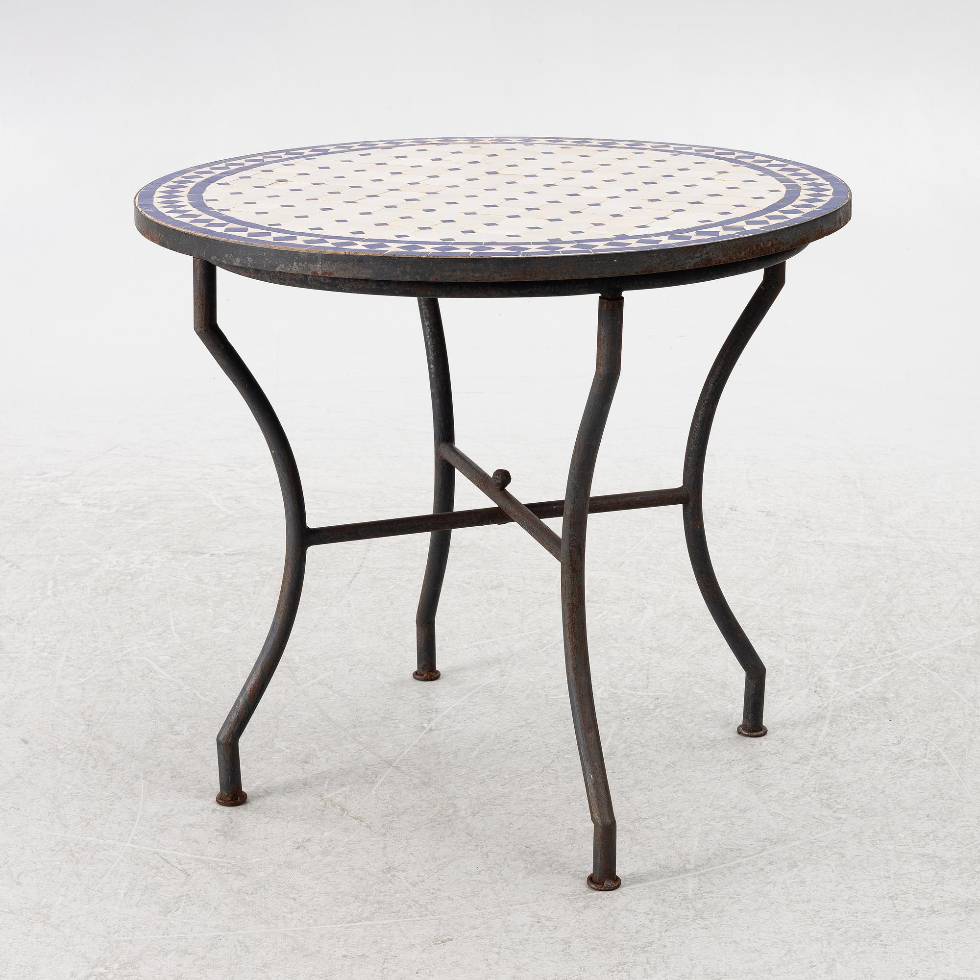 Garden table, contemporary.