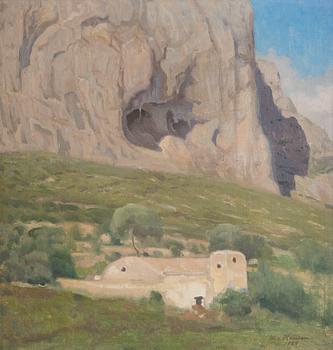 Werner von Hausen, Monte Solaro på Capri.