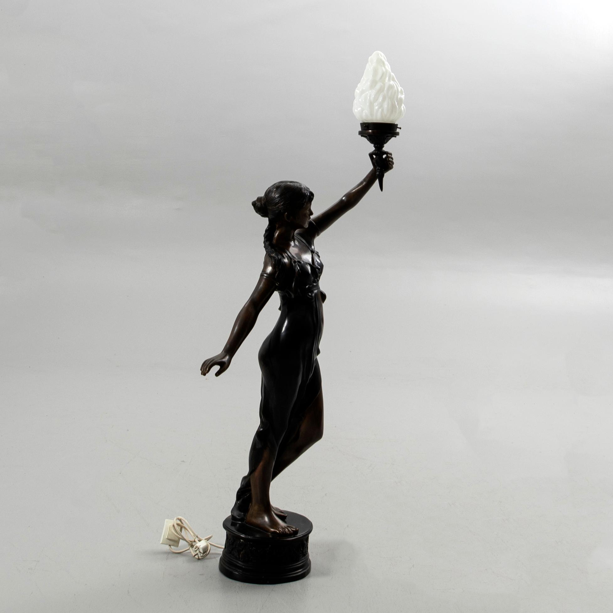 Floor lamp, 20th century.