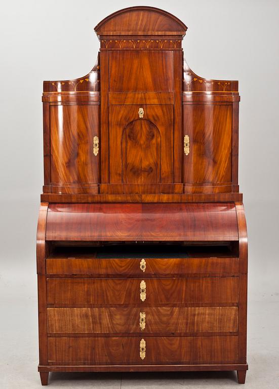 RULLKLAFFSEKRETÄR, empire. Danmark, 1800-talets första hälft.