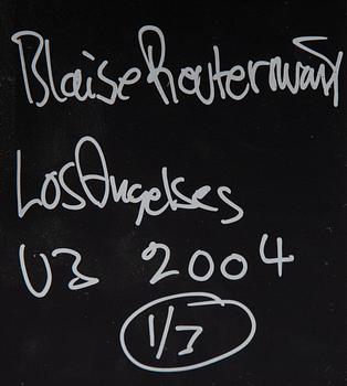 Blaise Reutersward, C-print, signerad och numrerad 1/3 a tergo.