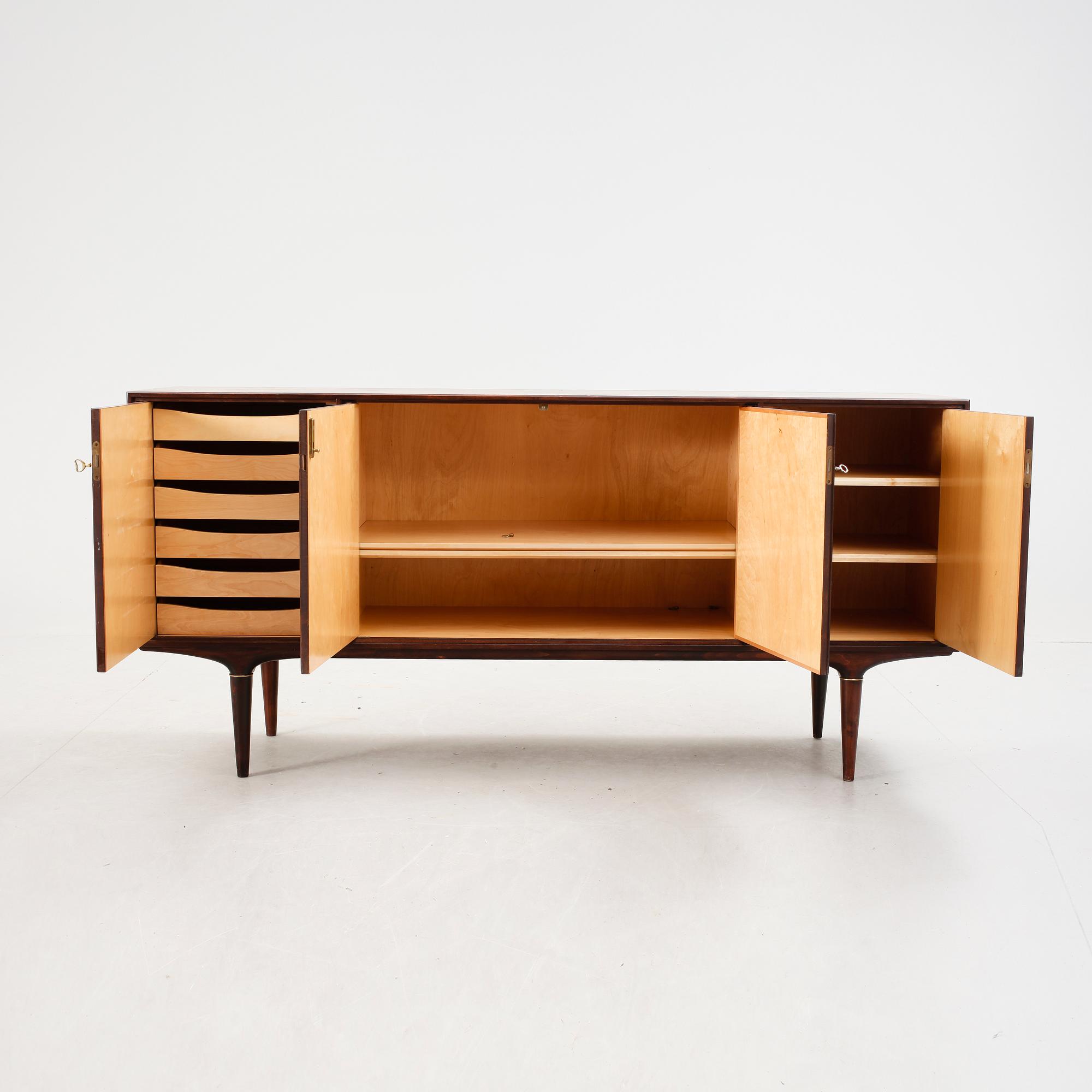SIDEBOARD, "Cortina", Svante Skogh, Seffle Möbelfabrik, 1960-tal.
