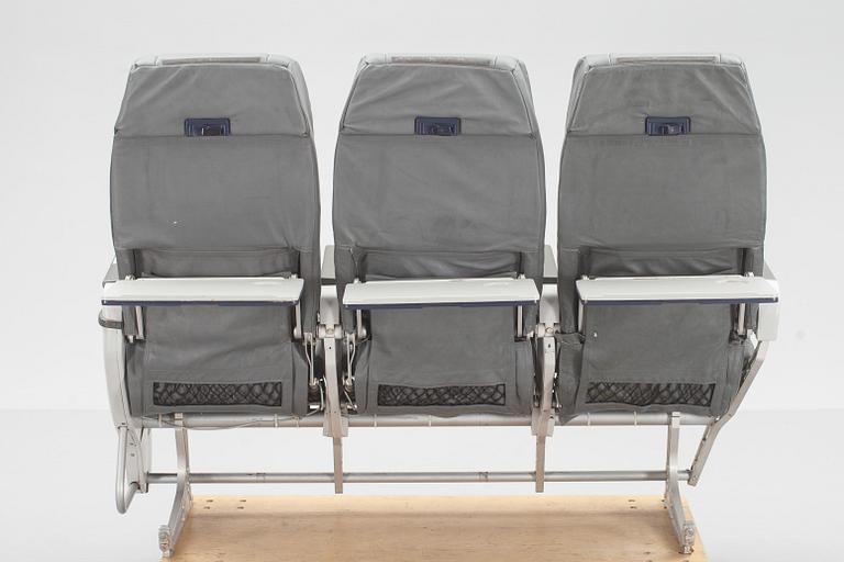 FLYGPLANSSTOLAR, 3 sits.