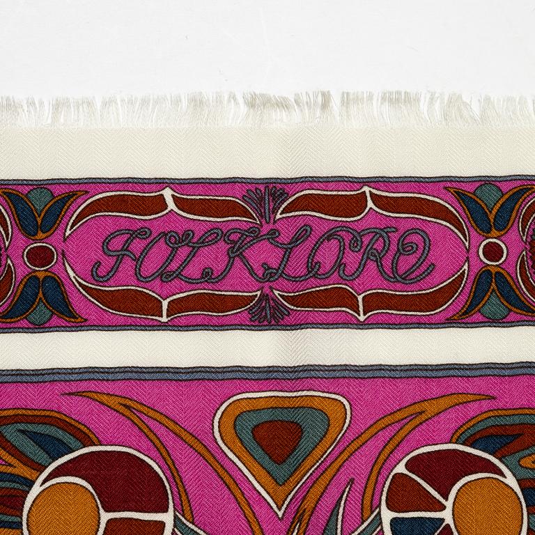 Hermès, sjal, "Folklore".